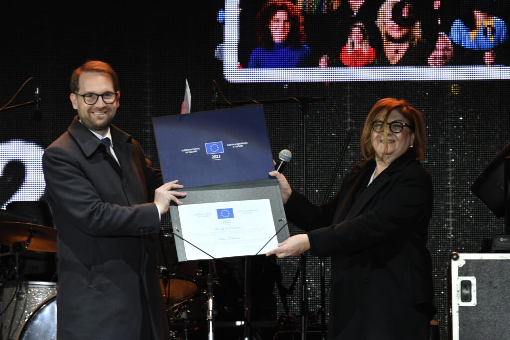 Timișoara primește premiul Melina Mercouri