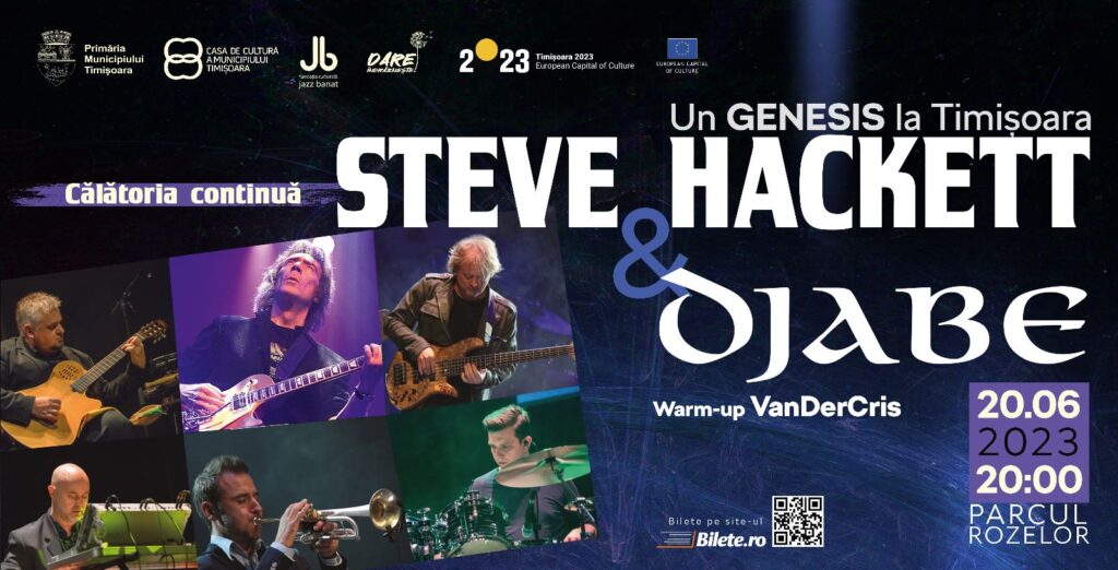 UN GENESIS LA TIMIȘOARA: STEVE HACKETT & Djabe