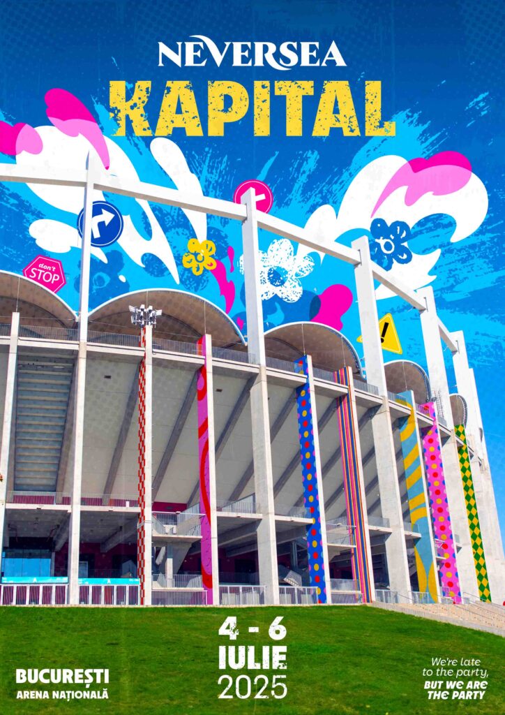 NEVERSEA KAPITAL 2025: Primii artiști confirmați pentru festivalul de la București