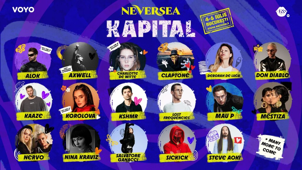 NEVERSEA KAPITAL 2025 artisti